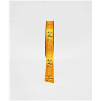 Ribbon Bee Kind Print Yellow 16mm