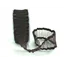 Ribbon Crinkle Satin Edge Dark Chocolate 38mm