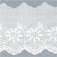 Lace Cambric 10343 White