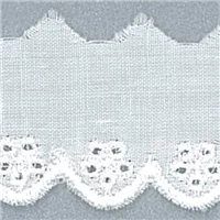 Lace Cambric White BA 10225