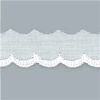 Lace Cambric White BA 10302
