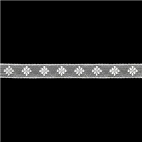 Lace Leavers Cotton 16mm Off White