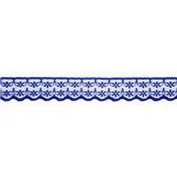 Lace Nylon Flat 20mm Cobalt 62509