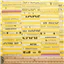 Paint Yellow Newsprint Strip
