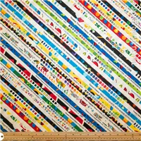 Sewing Multi Selvedges Diagonal