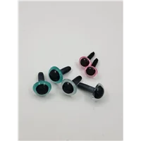 Safety Eyes - Black Pupil Metal Washers