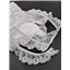 Lace Nylon 38mm White Frilled - photo 1