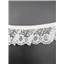 Lace Nylon 38mm White Frilled - photo 2