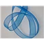 Ribbon 16mm Organza Mid Blue - photo 1