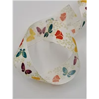 Ribbon 28475 40mm Multi Butterfly