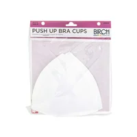 Bra Cups Push UP Size 12 White