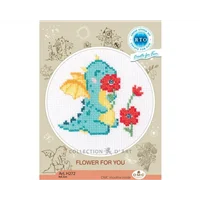Collection D'Art Cross Stitch Kit 272 Flower For You