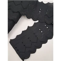 Lace Cambric 0010 75mm Black