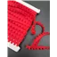 Braid Pom Pom Colour 5 Red