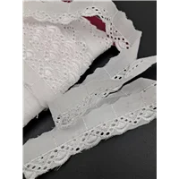 Lace Cambric 0002 25mm White