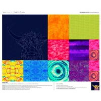 Patchwork Panel Hamish The Highland Cow