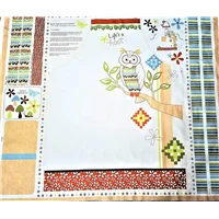 Patchwork Panel Apron Life Is A Hoot