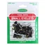Small Eyelet Pack Black 4mm