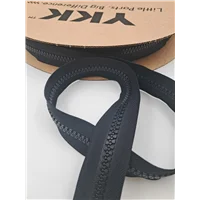 Continuous Zipping 10 Vislon Black