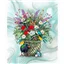 Patchwork Panel 81960 1 Basket and Blooms NZ