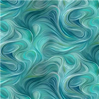Marble Basket and Blooms 81960 2 Swirl Blues