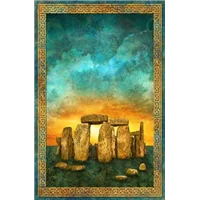 Patchwork Panel Stonehenge Solstice