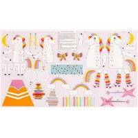 Patchwork Panel Unicorn Toy