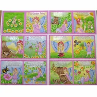 Patchwork Panel Book Garden Fairies