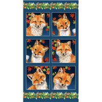 Patchwork Panel Auburn Fox