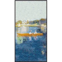 Patchwork Panel The Skiff By Renoir