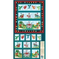 Patchwork Panel Pocket Dragon Heart