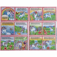 Patchwork Panel Book Unicorn Adventures
