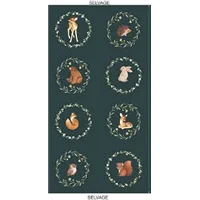 Patchwork Panel Dear Stella 2067 Dark Green
