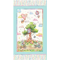 Patchwork Panel Whiskerville Treehouse