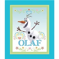 Patchwork Panel Olaf Turquoise