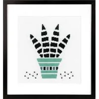Cross Stitch Kit Succulent