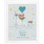 Cross Stitch Kit Unicorn Birth Sampler