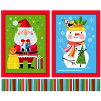 Patchwork Panel Santa Sack