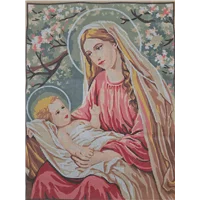 Tapestry Canvas Madonna With Child