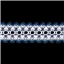 Lace Eyelet White Navy Edge - photo 1