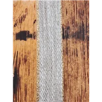 Ribbon Nat Gold Edge 25mm