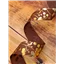 Ribbon Organza Bronze Branches 25mm