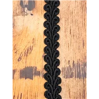 Gimp Braid 12mm Black