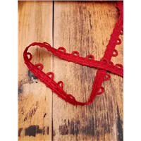 Trim Poly Cord Loop Braid Red