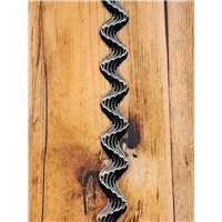 Ric Rac 15mm Black Silver