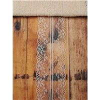 Lace 38mm Scalloped Edge Cream