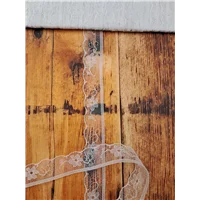 Lace 61722 17mm Flat White