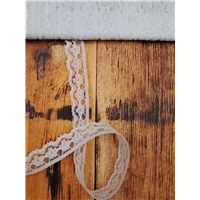 Lace 61775 12mm White Flat