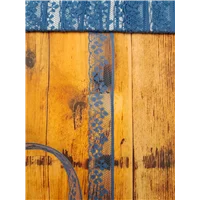 Lace Nylon Denim Blue 18mm
