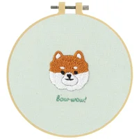 Make It Embroidery Kit Bow Wow
